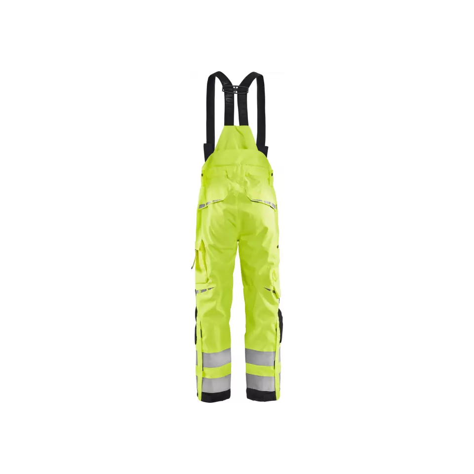 Blåkläder 186719773399, High Vis Shell Arbeitshose, Gelb/Schwarz, image 2, gallery thumbnail