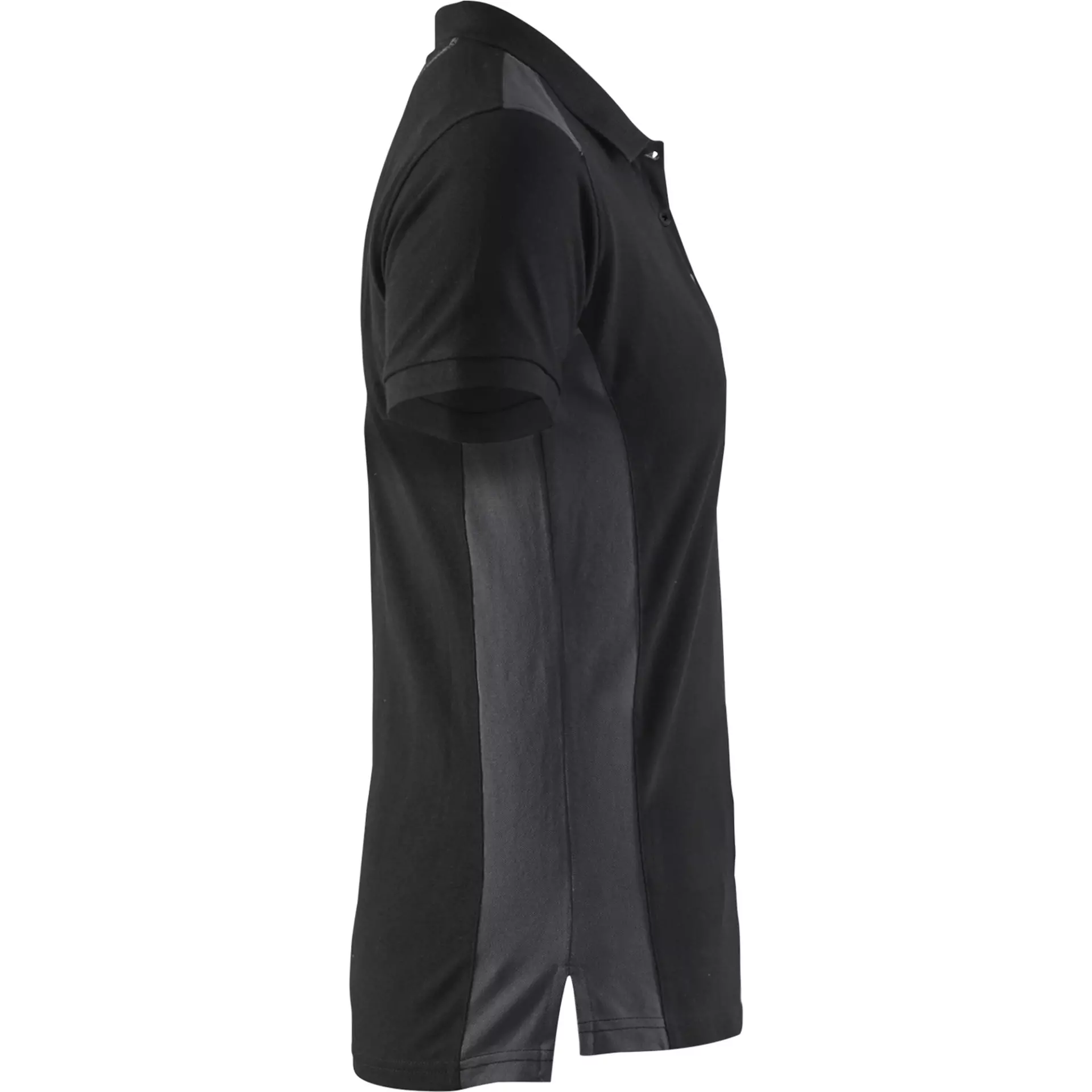 Blåkläder 339010509998, Ladies Polo Shirt, Black/Dark Grey, image 2