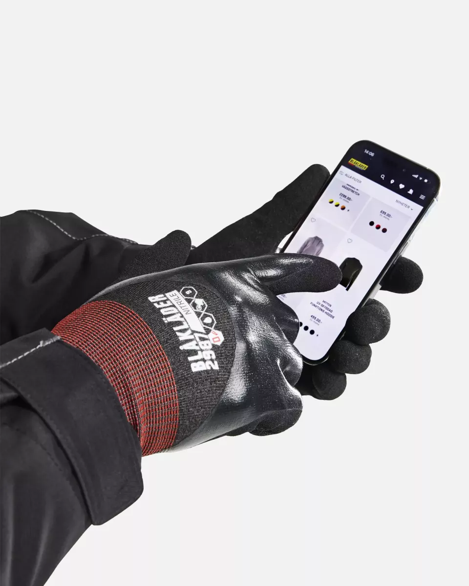 Blaklader 298714219900, Cut Protection Glove D, Black, image 2, gallery thumbnail