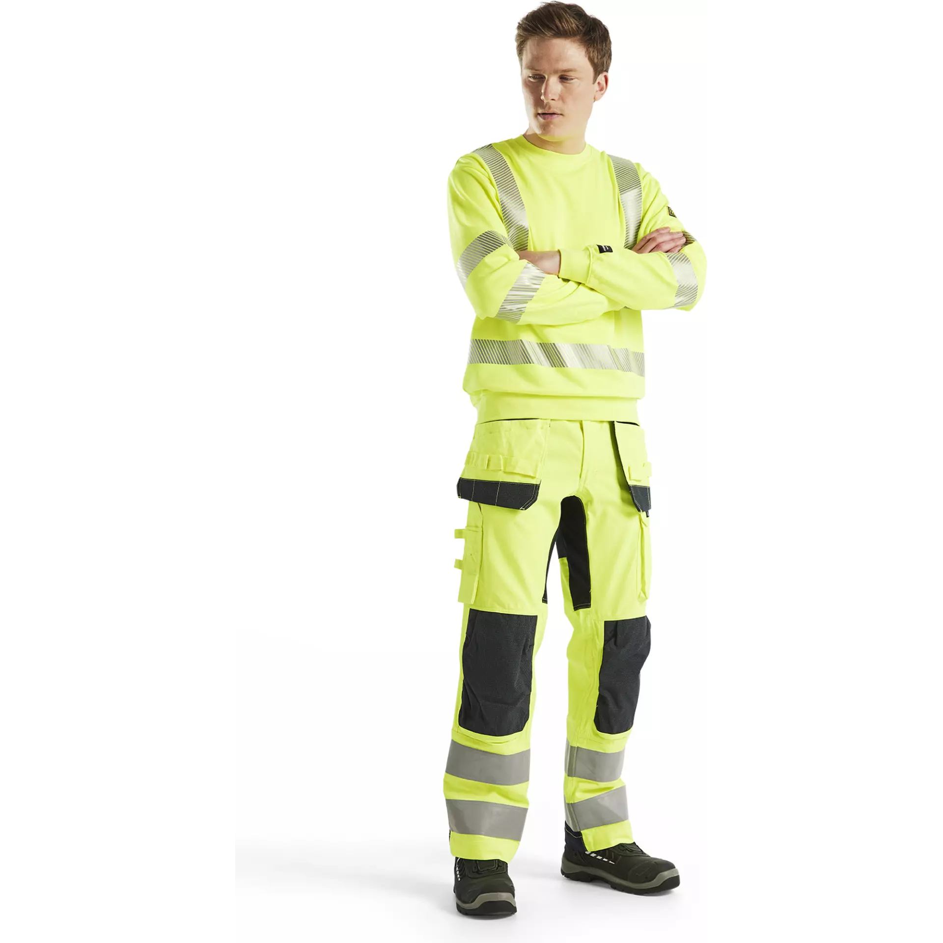 Blåkläder 308717623300, Multinorm Sweatshirt, Yellow, image 5