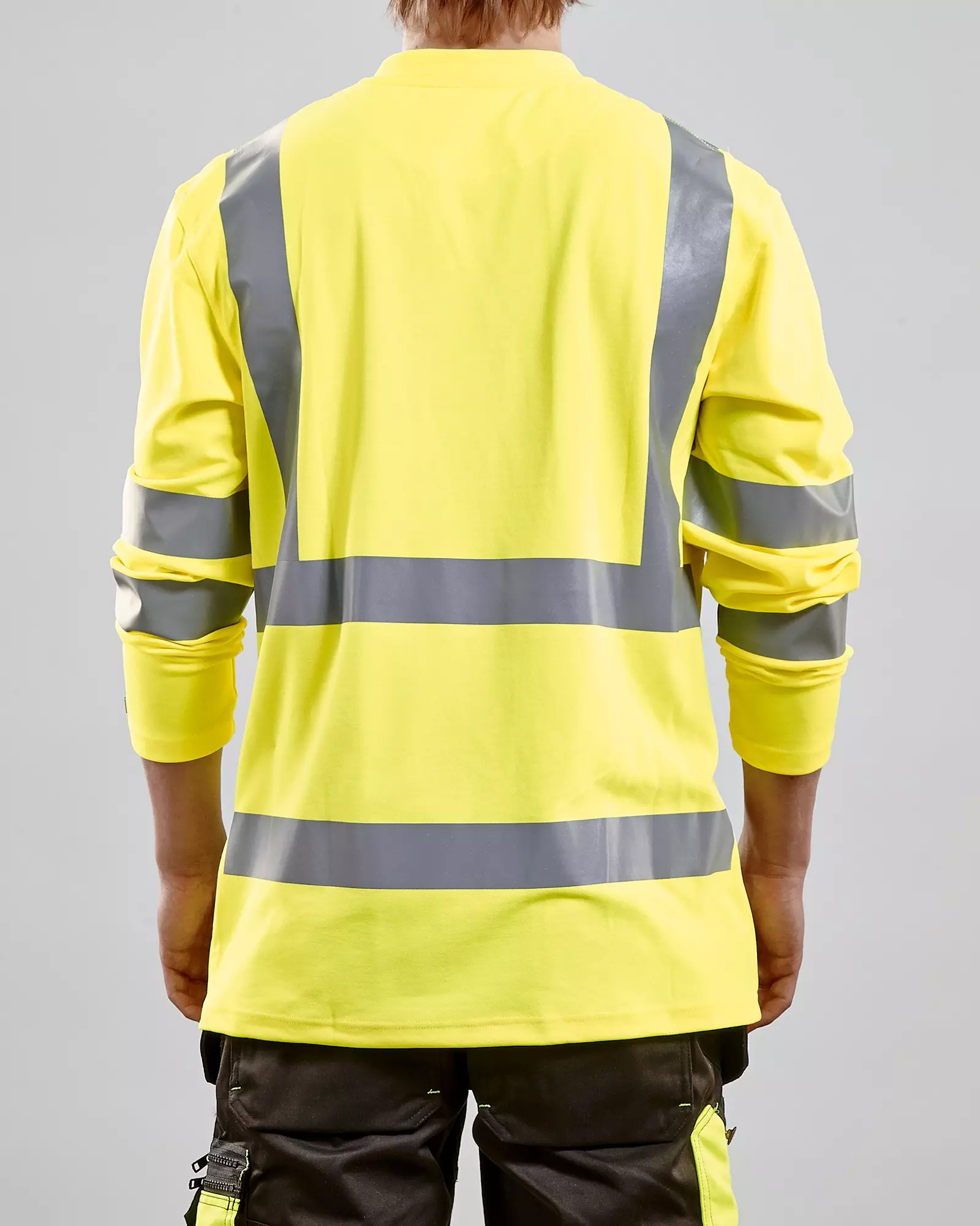 Blåkläder 338110703300, High Vis UV Protection Long Sleeve Shirt, Yellow, image 6
