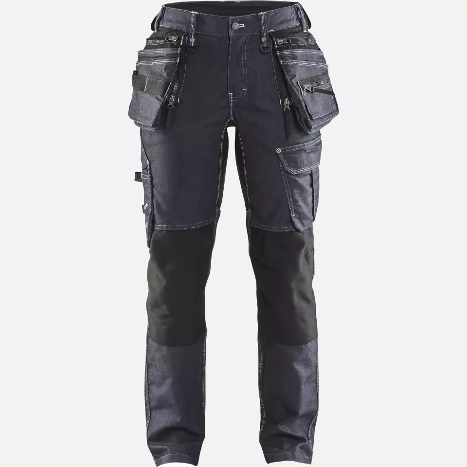 Blaklader 799011418999, X1900 Women's Stretch Craftsman Work Trousers, Navy/Black, image 1, gallery thumbnail