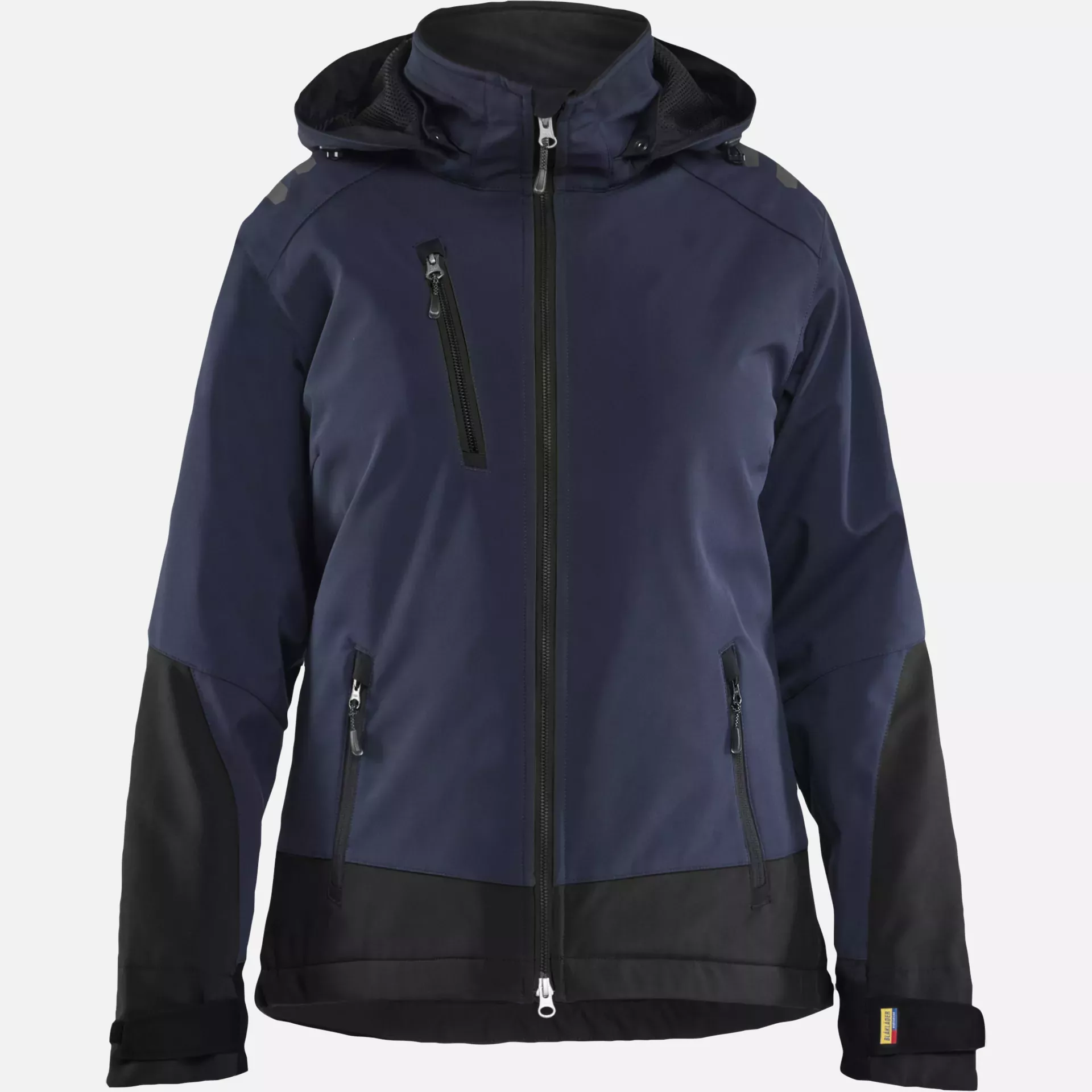 Blaklader 475125138699, Ladies Softshell Winter Jacket Lightly Lined, Dark Navy/Black, image 1