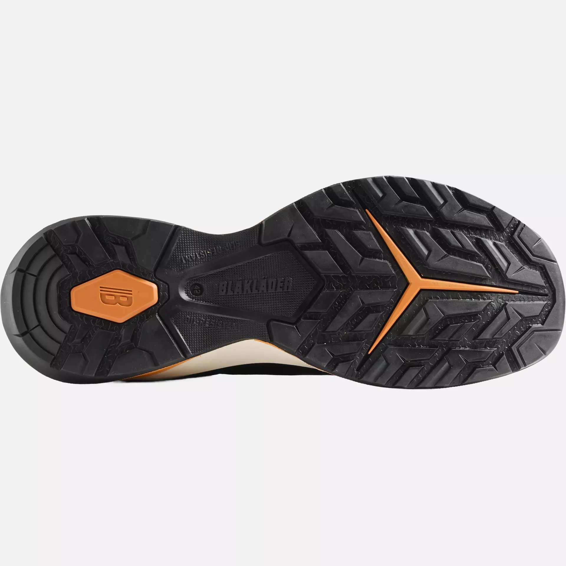 Blaklader 248800009940, STRIKER Safety Shoe S7S Waterproof, Black/Rust, image 4