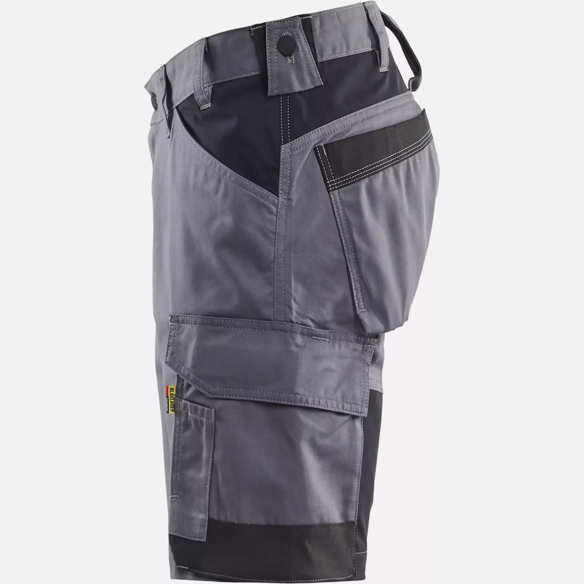 Blaklader 175318329600, Stretch Craftsman Shorts, Medium Grey, image 3