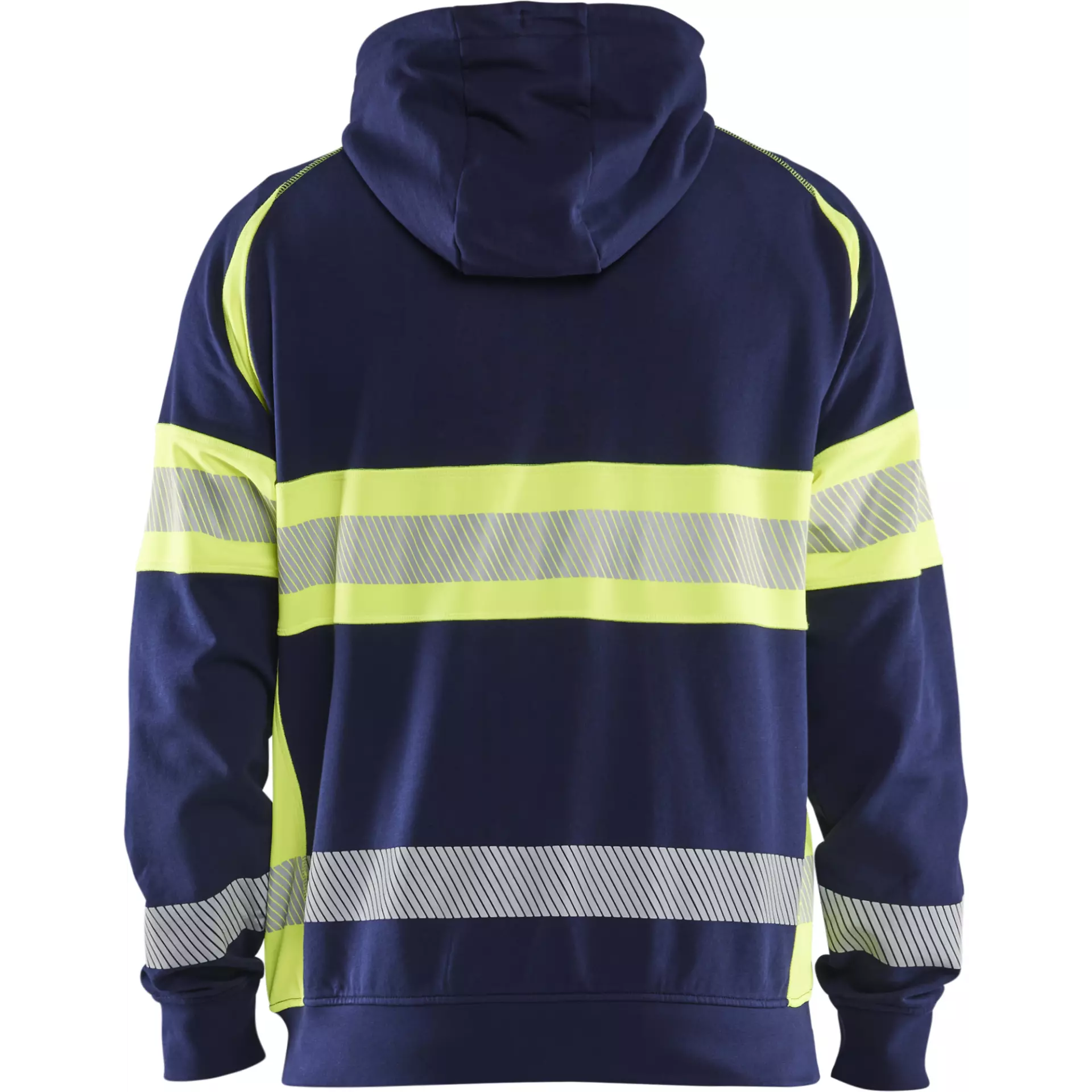 Blaklader 355211588933, High Vis Kapuzenjacke, Marineblau/ Gelb, image 4