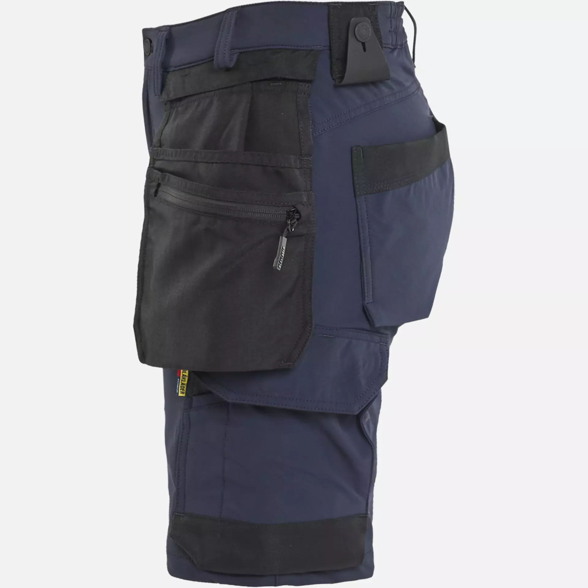 Blaklader 712416458699, Women's 4-Way Stretch Craftsman Shorts, Dark Navy/Black, image 3