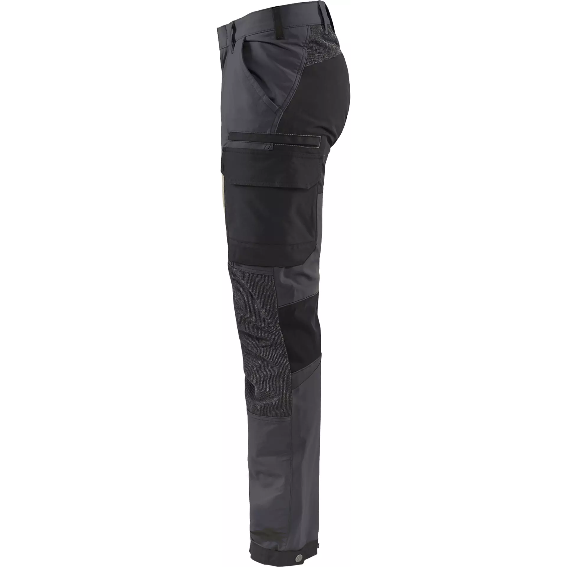 Blaklader 142216459699, 4-Wege-Service Stretch Arbeitshose, Mittelgrau/Schwarz, image 3