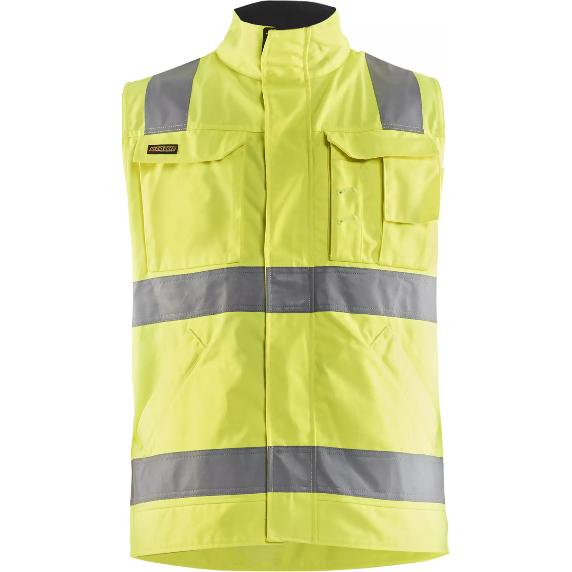 Blaklader 850518043389, High Vis Vest, Yellow/Navy Blue, image 1