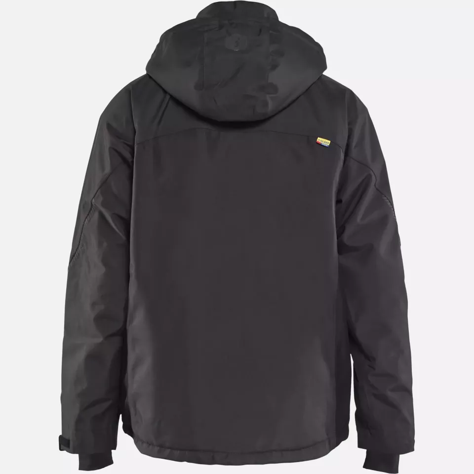 Blaklader 489019779899, Lined Lightweight Winter Jacket, Dark Grey/Black, image 4, gallery thumbnail