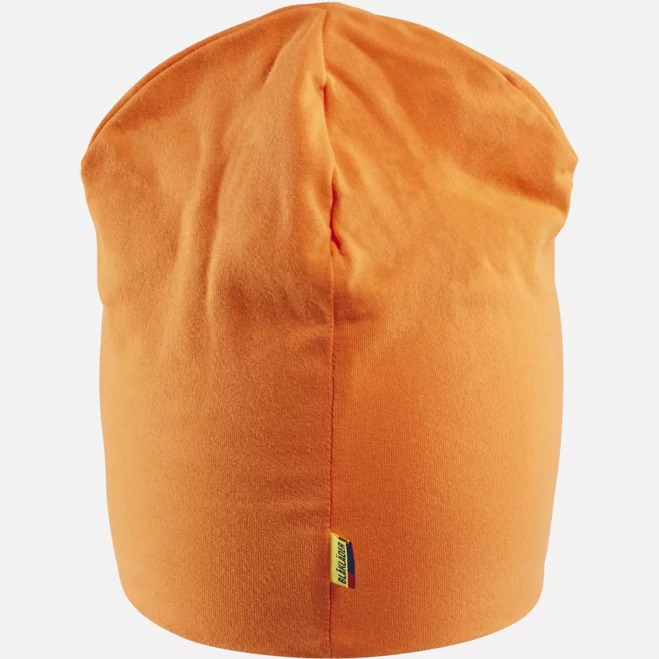 Blaklader 206310375300, Stretch Beanie, Hi-Vis Orange, image 4, gallery thumbnail