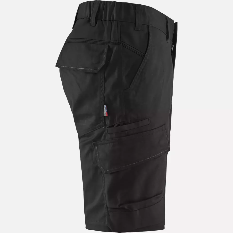 Blaklader 144618329900, Industry Stretch Shorts, Black, image 2, gallery thumbnail