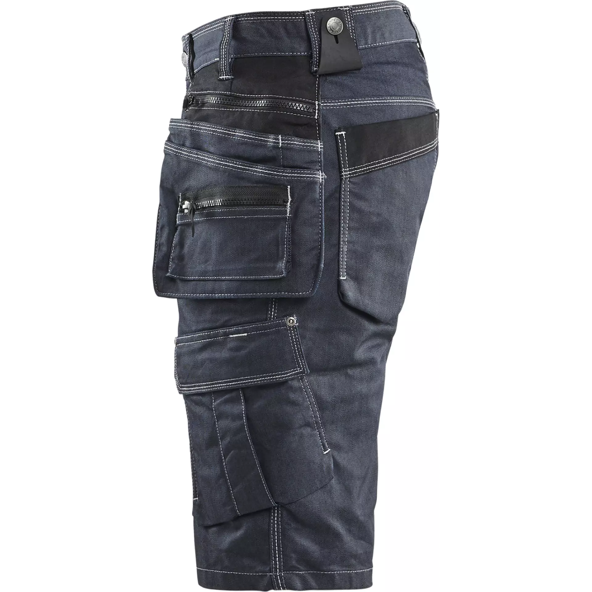 Blaklader 199211418999, X1900 Stretch Craftsman Shorts, Navy/Black, image 3