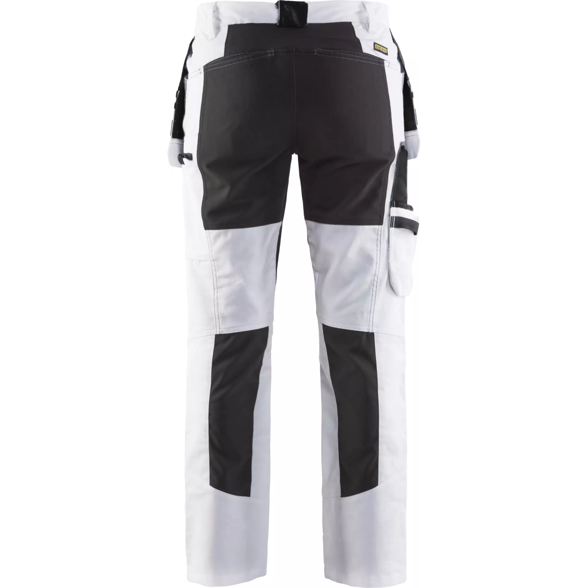 Blåkläder 791010001099, Women's Painter's Trousers with Stretch Panels, White/Black, image 4