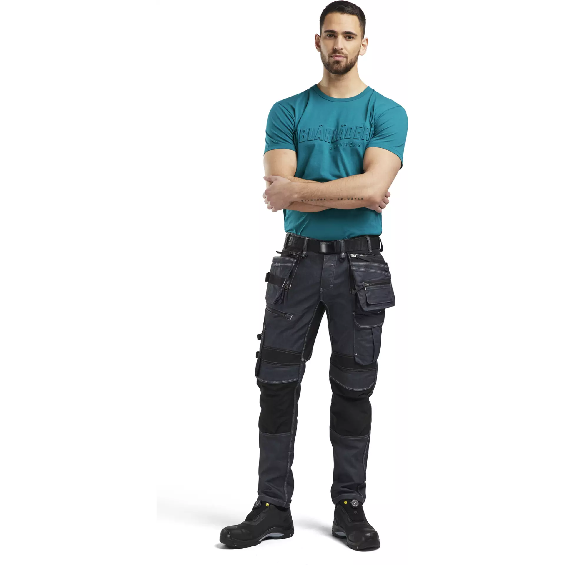 Blaklader 353110424909, 3D T-Shirt, Aquamarin, image 5