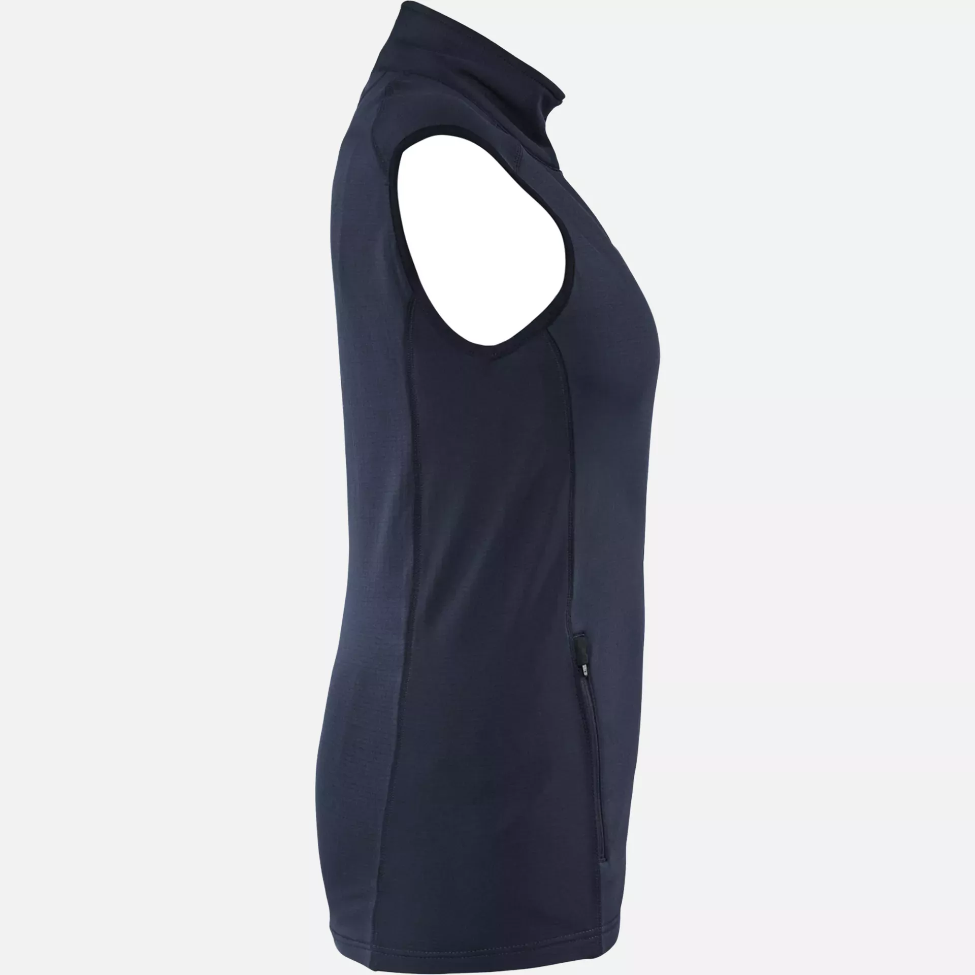 Blaklader 474625398600, STRIKER Ladies Fleece Vest, Dark Navy, image 2