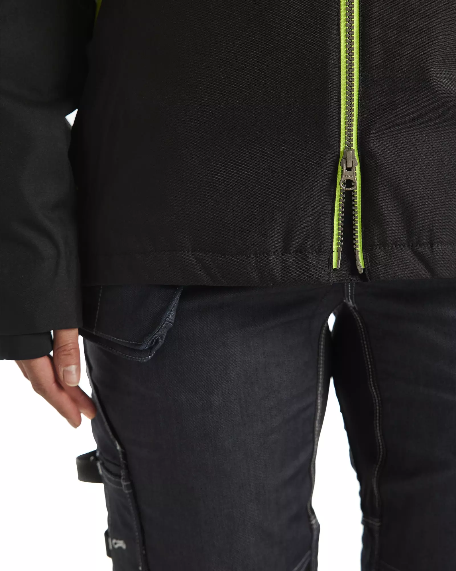 Blåkläder 497219779933, Women's Lined Lightweight Winter Jacket, Black/Yellow, image 7