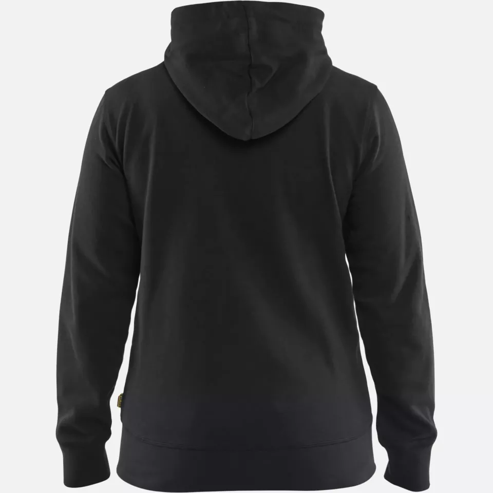 Blaklader 339511589900, Ladies Zip Hoodie, Black, image 4, gallery thumbnail