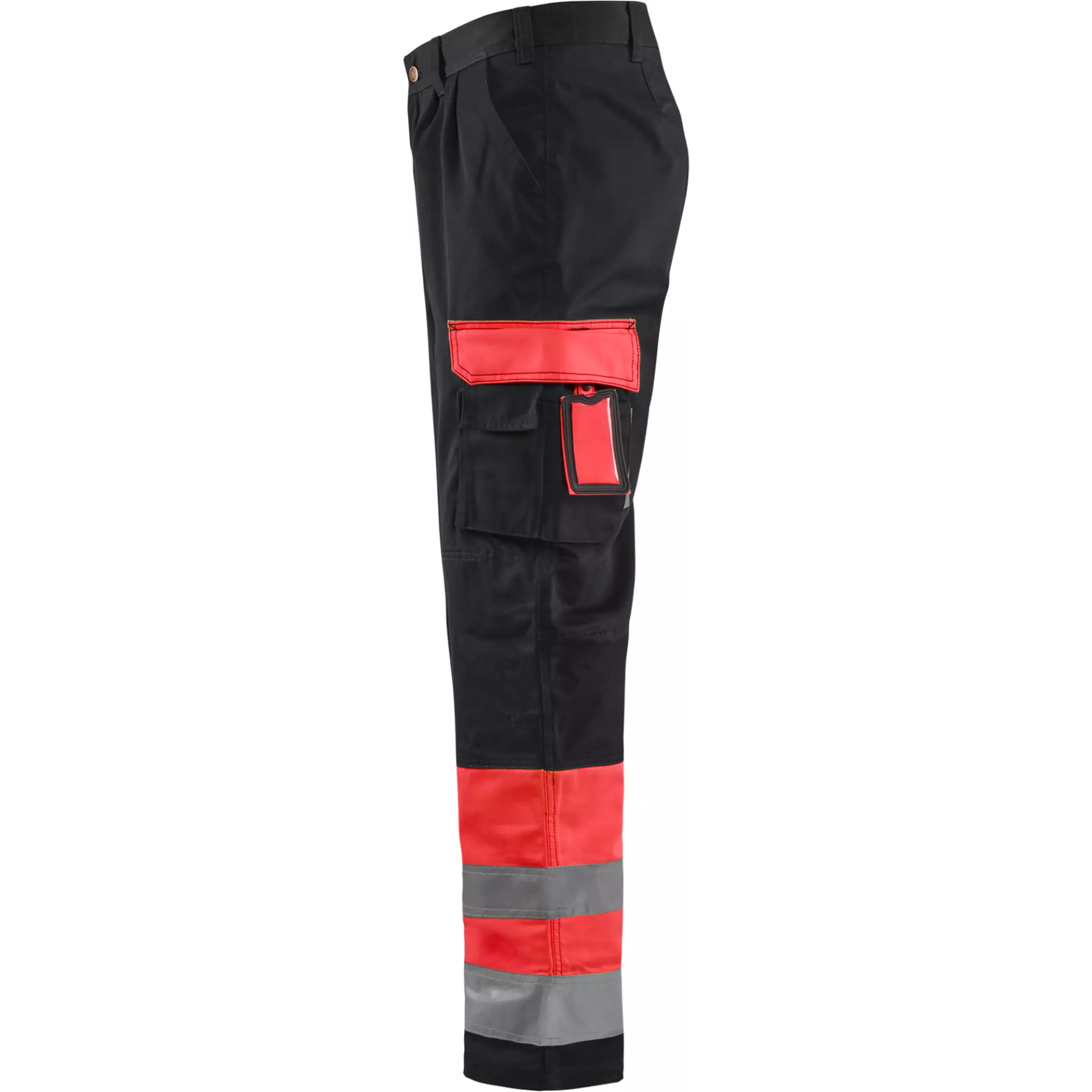 Blåkläder 158418605599, High Vis Work Pants, Red/Black, image 3