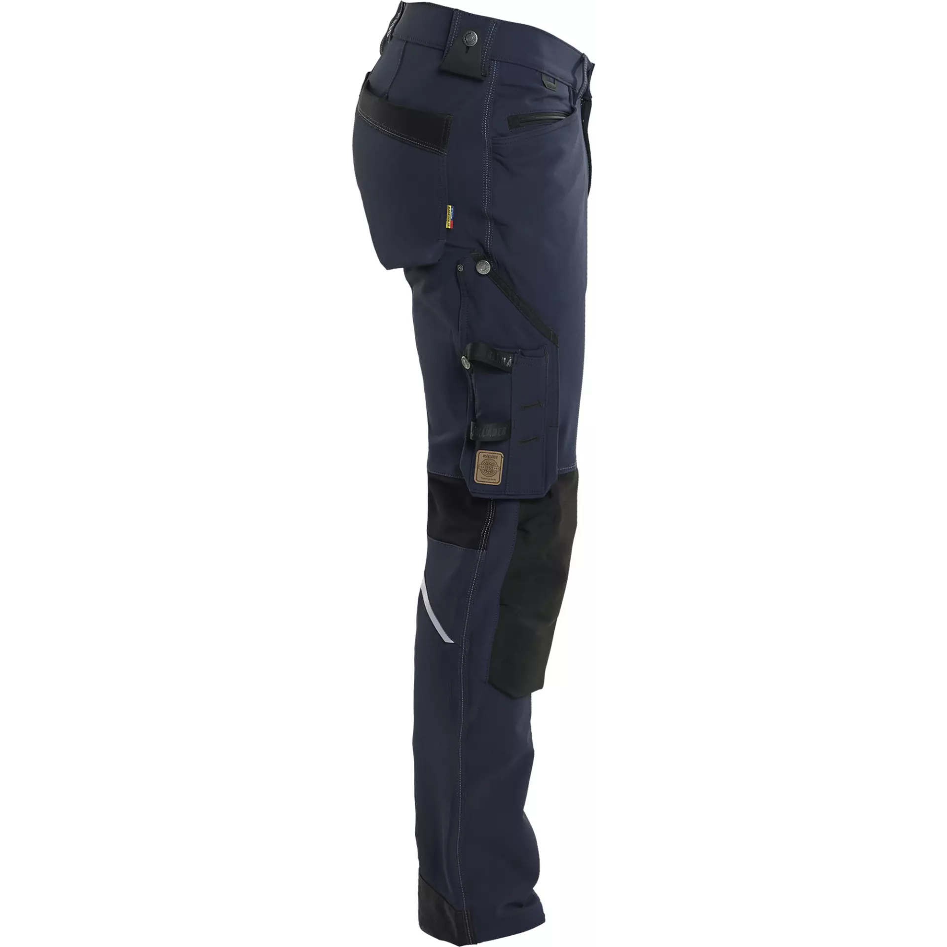 Blåkläder 198916448699, X1900 4-Way Stretch Craftsman Work Trousers, Dark Navy/Black, image 2