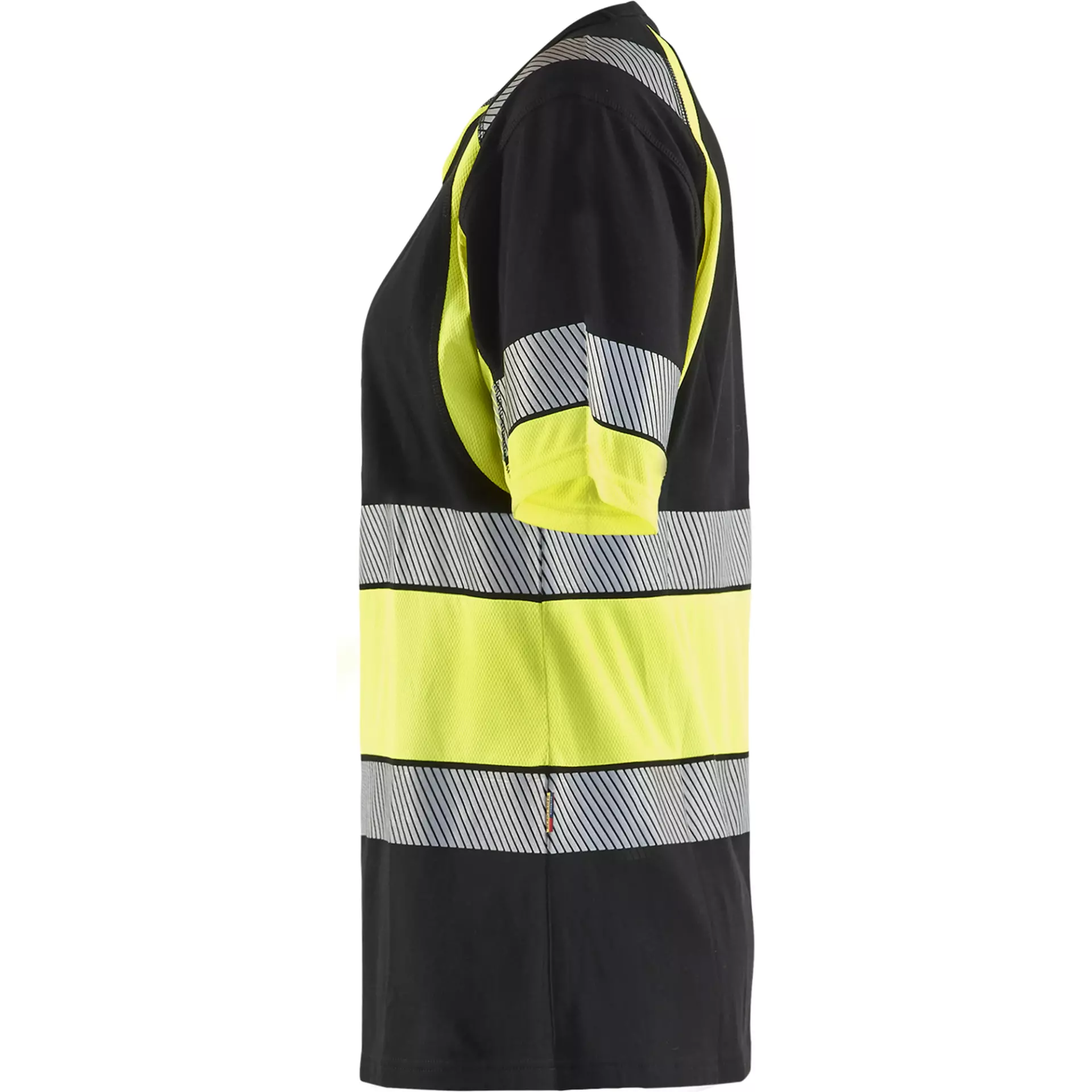 Blåkläder 341010309933, High Vis Ladies T-Shirt, Black/Yellow, image 3