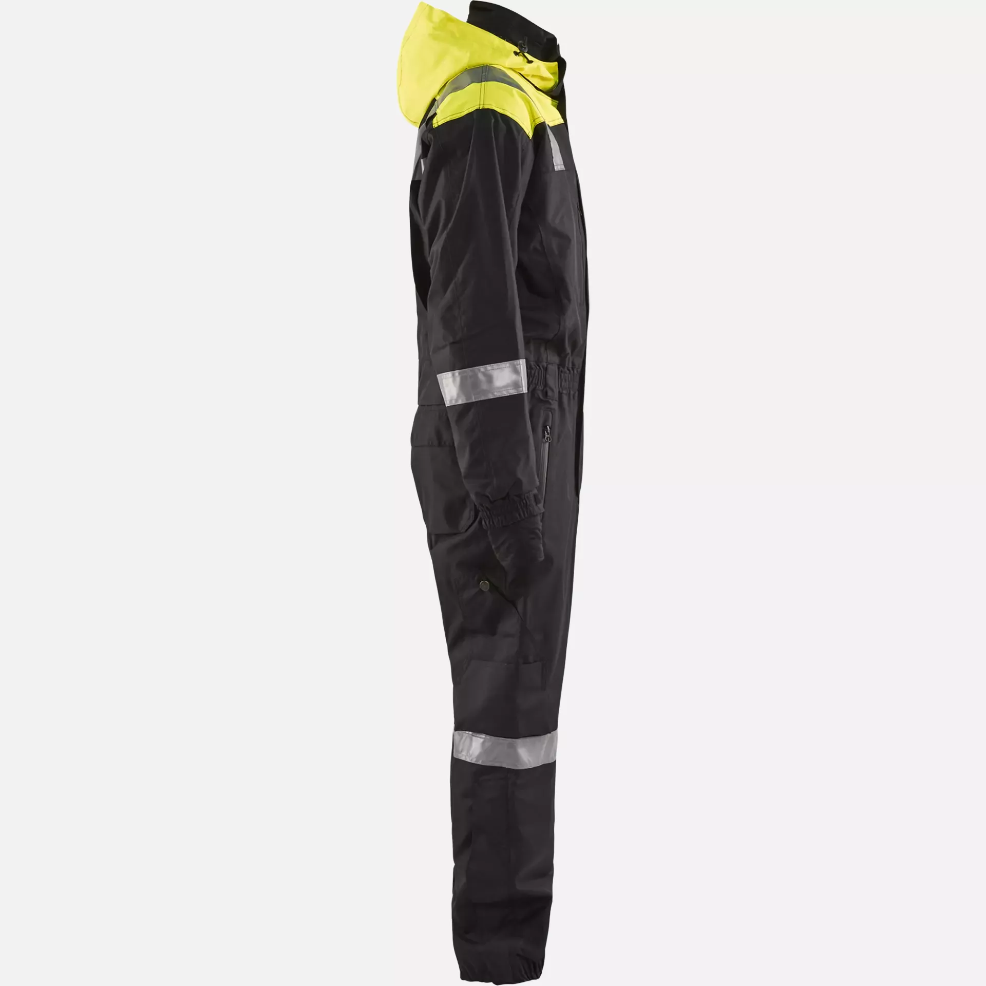 Blaklader 678619779933, Ungefütterter Winteroverall, Schwarz/Gelb, image 2