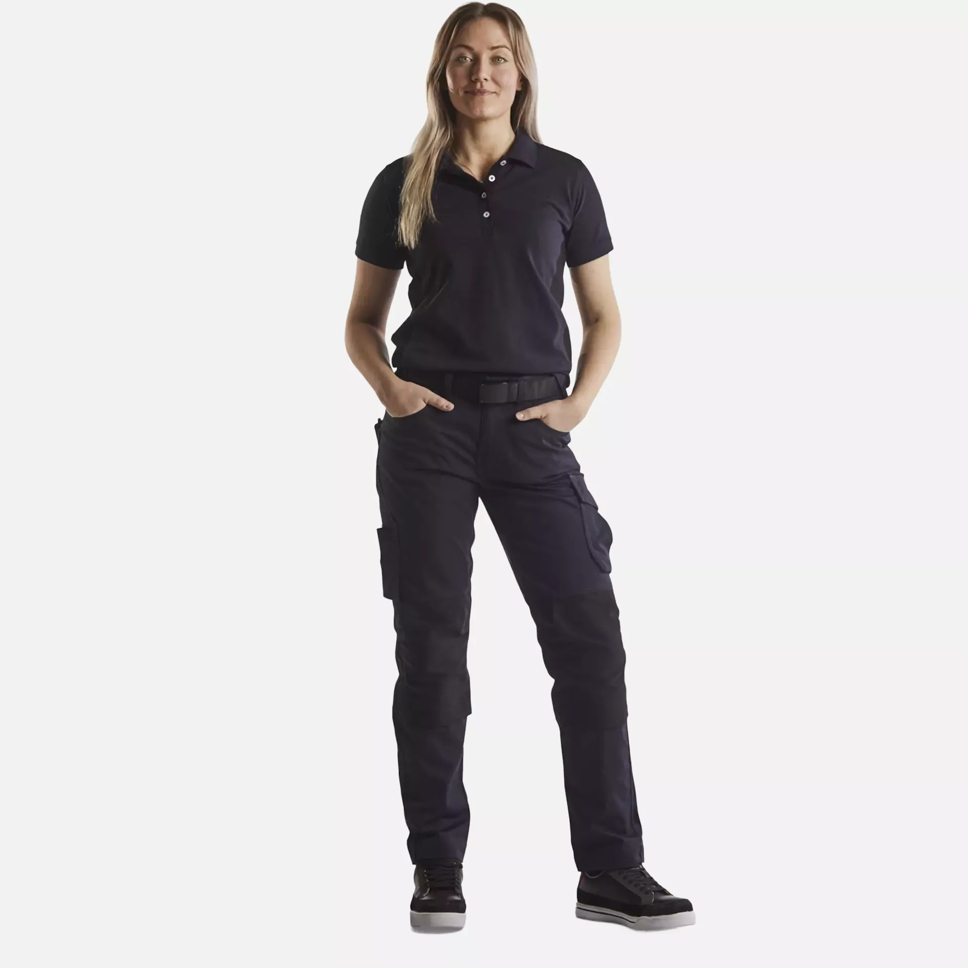 Blaklader 719513308699, Ladies Stretch Work Trousers, Dark Navy/Black, image 5