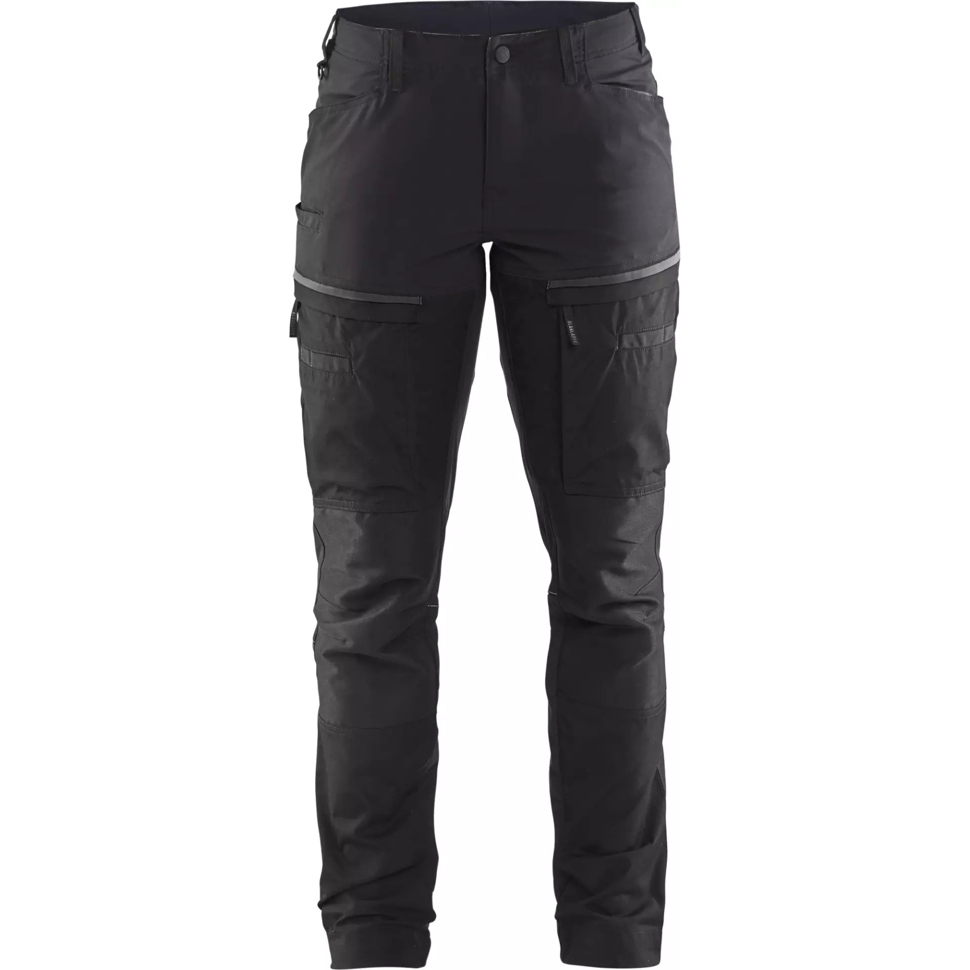 Blaklader 716618459998, Damen Stretch Servicehose, Schwarz/Dunkelgrau, image 1