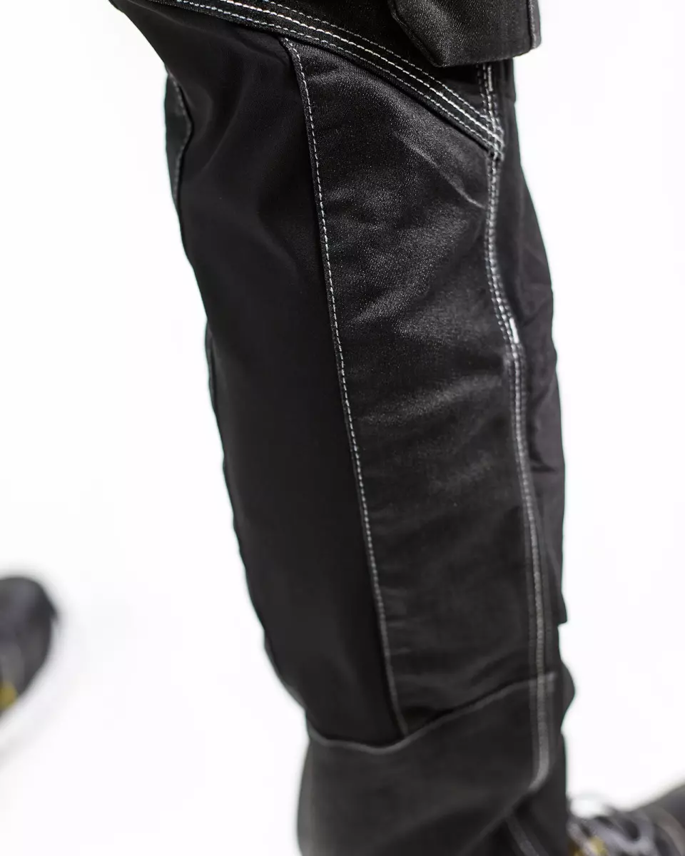 Blåkläder 199911419900, X1900 Stretch Craftsman Work Trousers, Black, image 7, gallery thumbnail