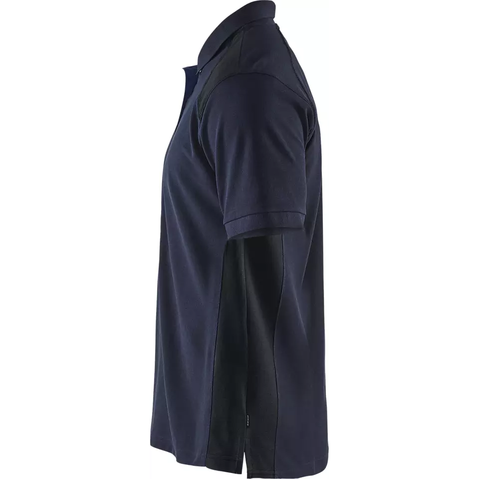 Blaklader 332410508699, Polo Shirt, Dark Navy/Black, image 3, gallery thumbnail