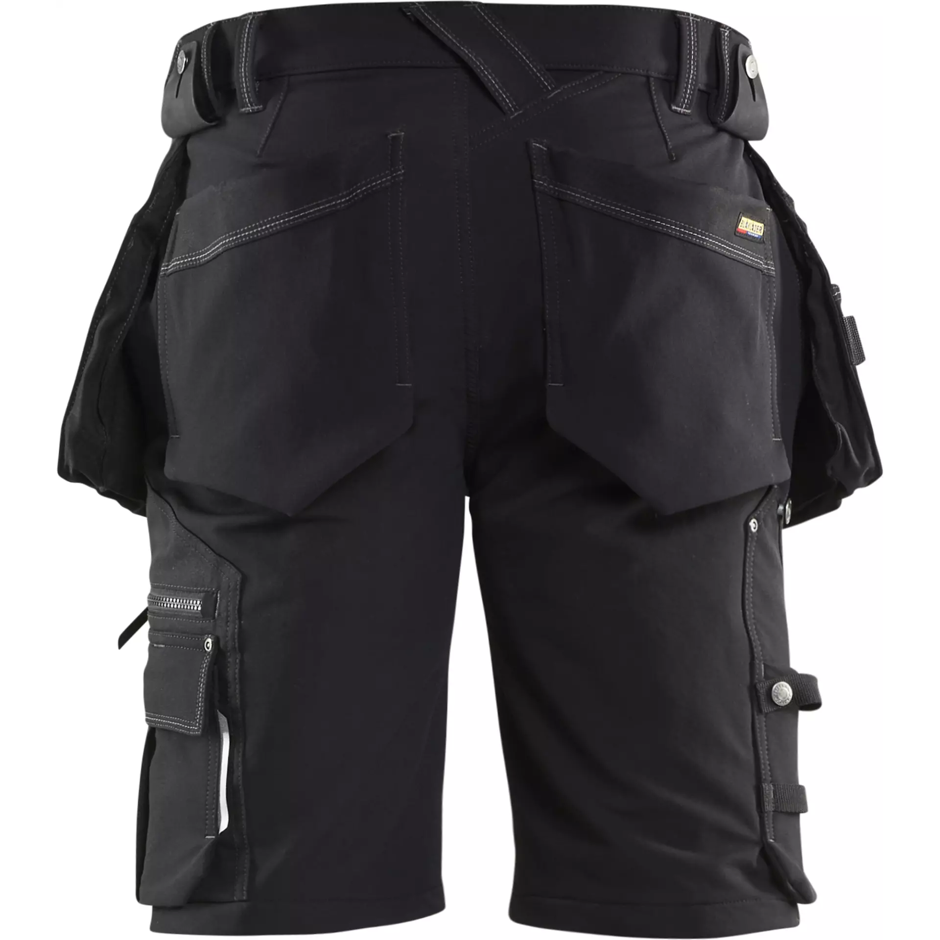 Blaklader 198816449900, X1900 4-Way Stretch Craftsman Shorts, Black, image 4