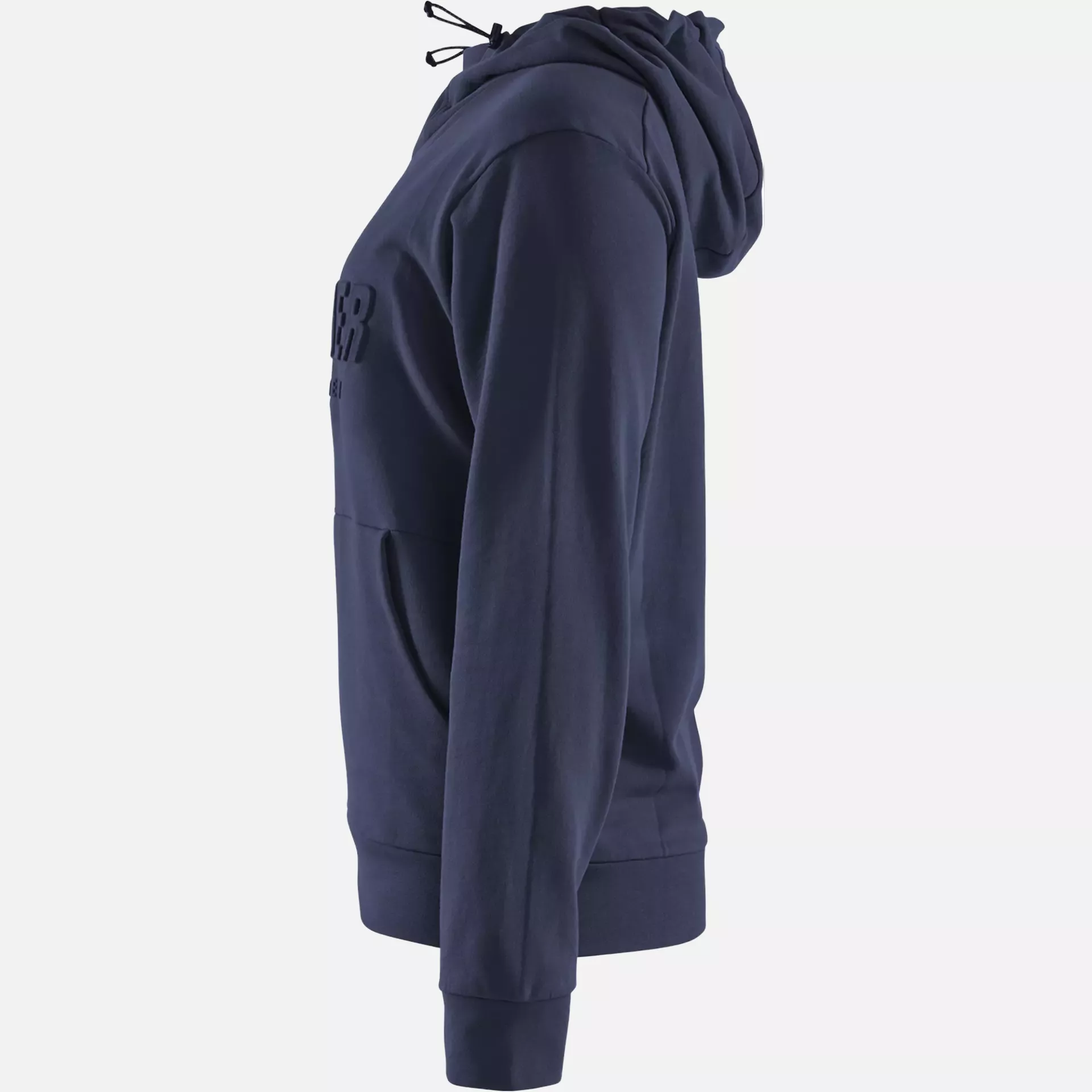Blaklader 356011588600, 3D Women's Hooded Sweatshirt, Dark Navy Blue, image 3