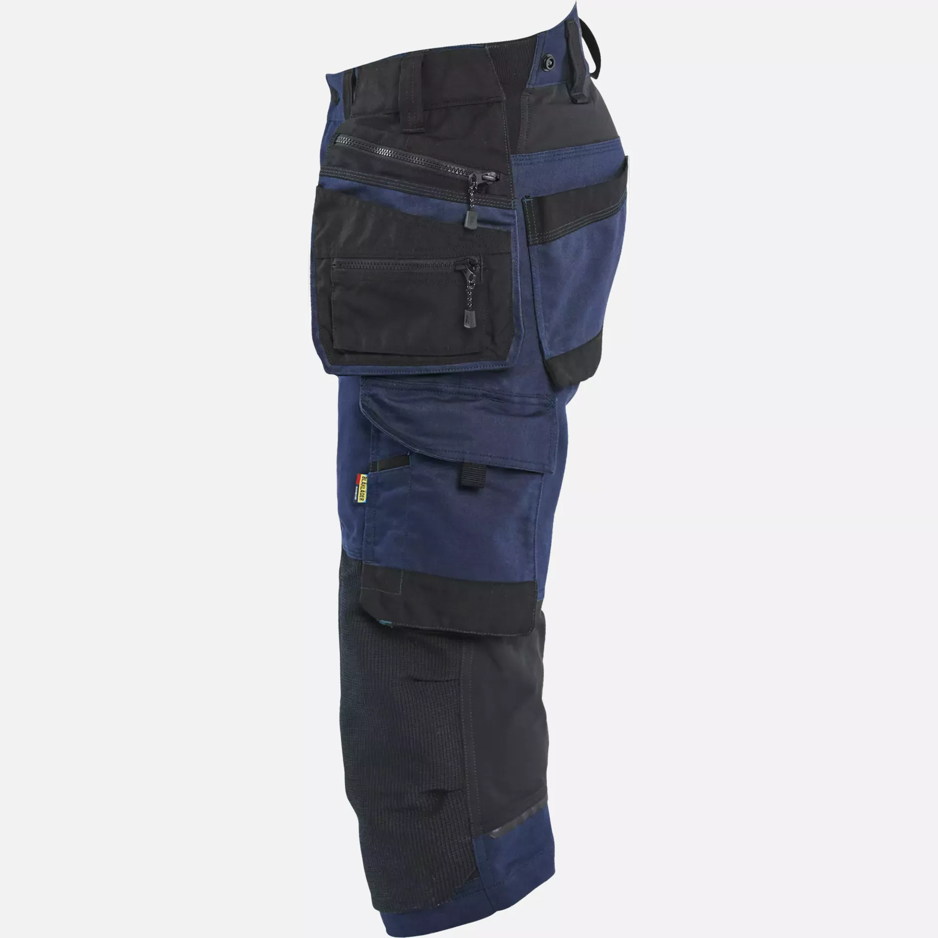 Blaklader 197711498699, STRIKER Stretch Pirate Shorts, Dark Navy/Black, image 3