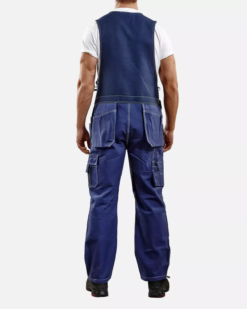 Blaklader 265013708800, Sleeveless Overall, Navy Blue, image 5, gallery thumbnail
