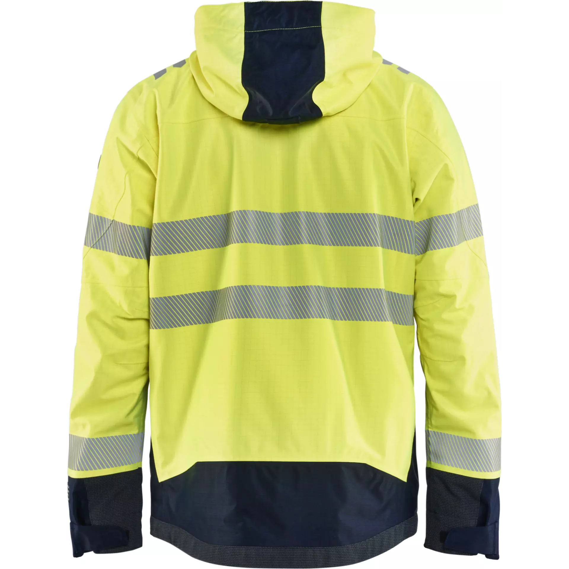 Blåkläder 408815323389, Multinorm Shell Jacket, Yellow/Navy Blue, image 4