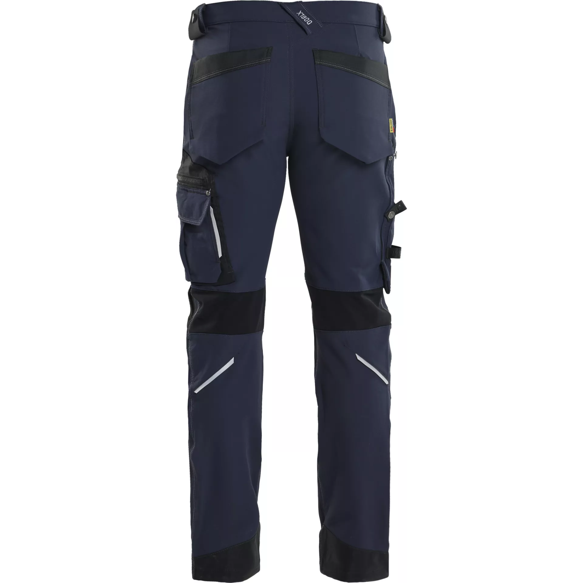 Blaklader 198916448699, X1900 4-Way Stretch Craftsman Work Trousers, Dark Navy/Black, image 4