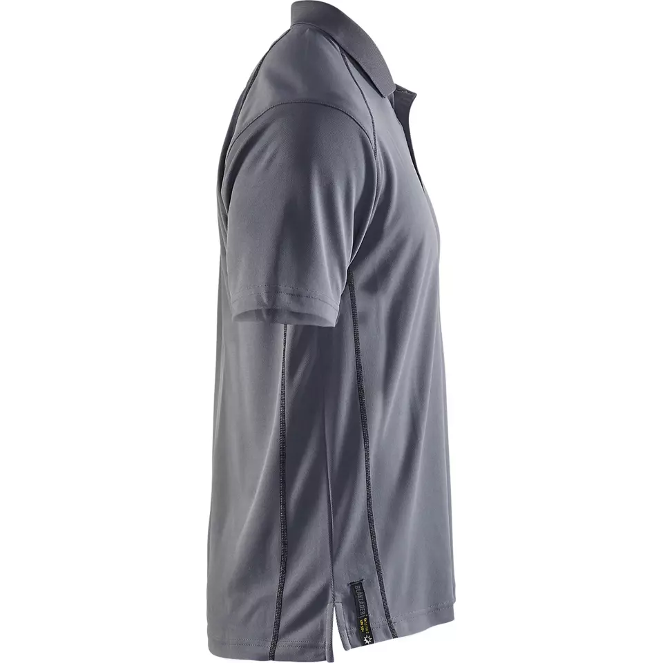 Blaklader 332610519400, UV Protection Polo Shirt, Grey, image 2, gallery thumbnail