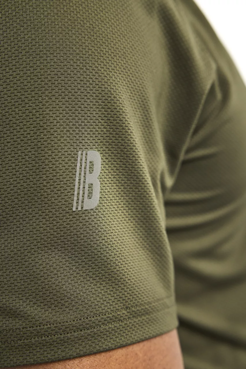 Blaklader 341611264209, Functional Polo Shirt with UV Protection, Forest Green, image 5, gallery thumbnail