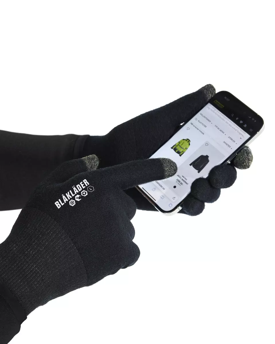 Glove Features · Touch Screen feature highlight
