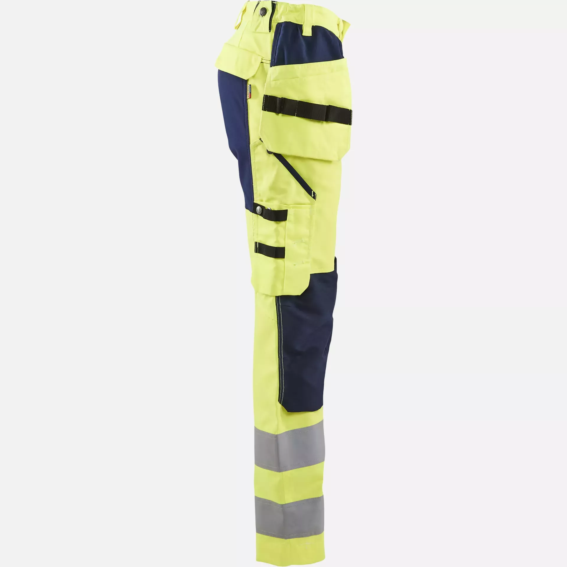 Blaklader 716318113389, High Vis Damen Stretch Arbeitshose, Gelb/Marineblau, image 2