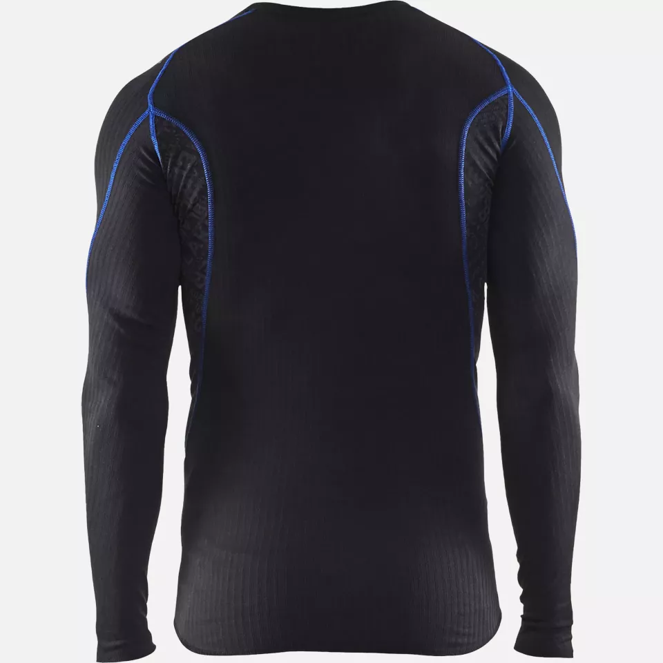 Blaklader 470317079985, Undershirt Light, Black/Cornflower Blue, image 4, gallery thumbnail