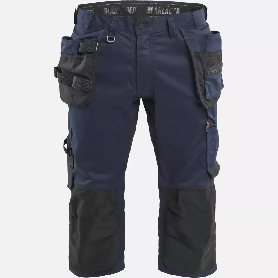 Blaklader 175418328600, Stretch Craftsman Pirate Shorts, Dark Navy, image 1, gallery thumbnail