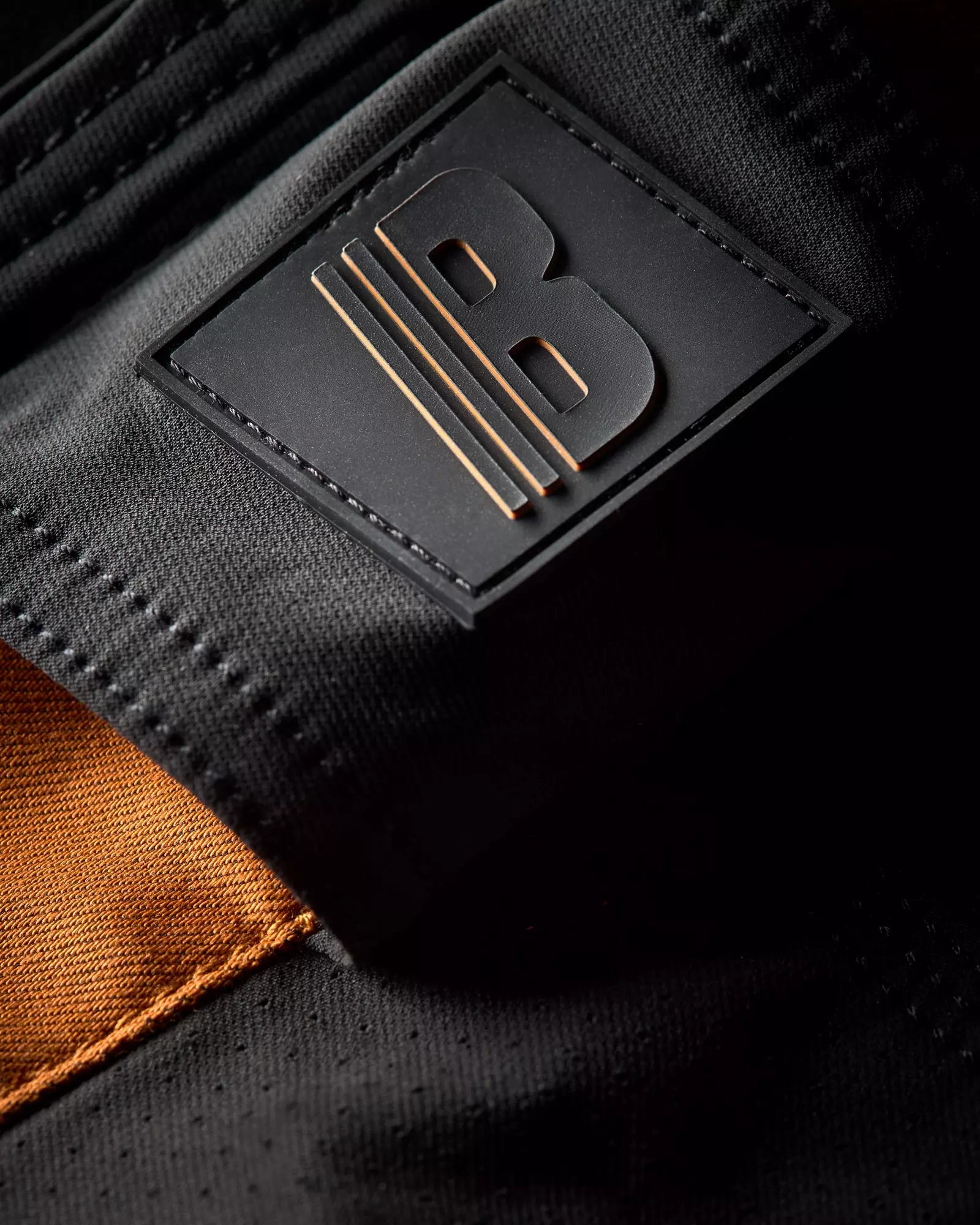 Blaklader 197211494099, STRIKER Stretch Craftsman Shorts, Rust/Black, image 6