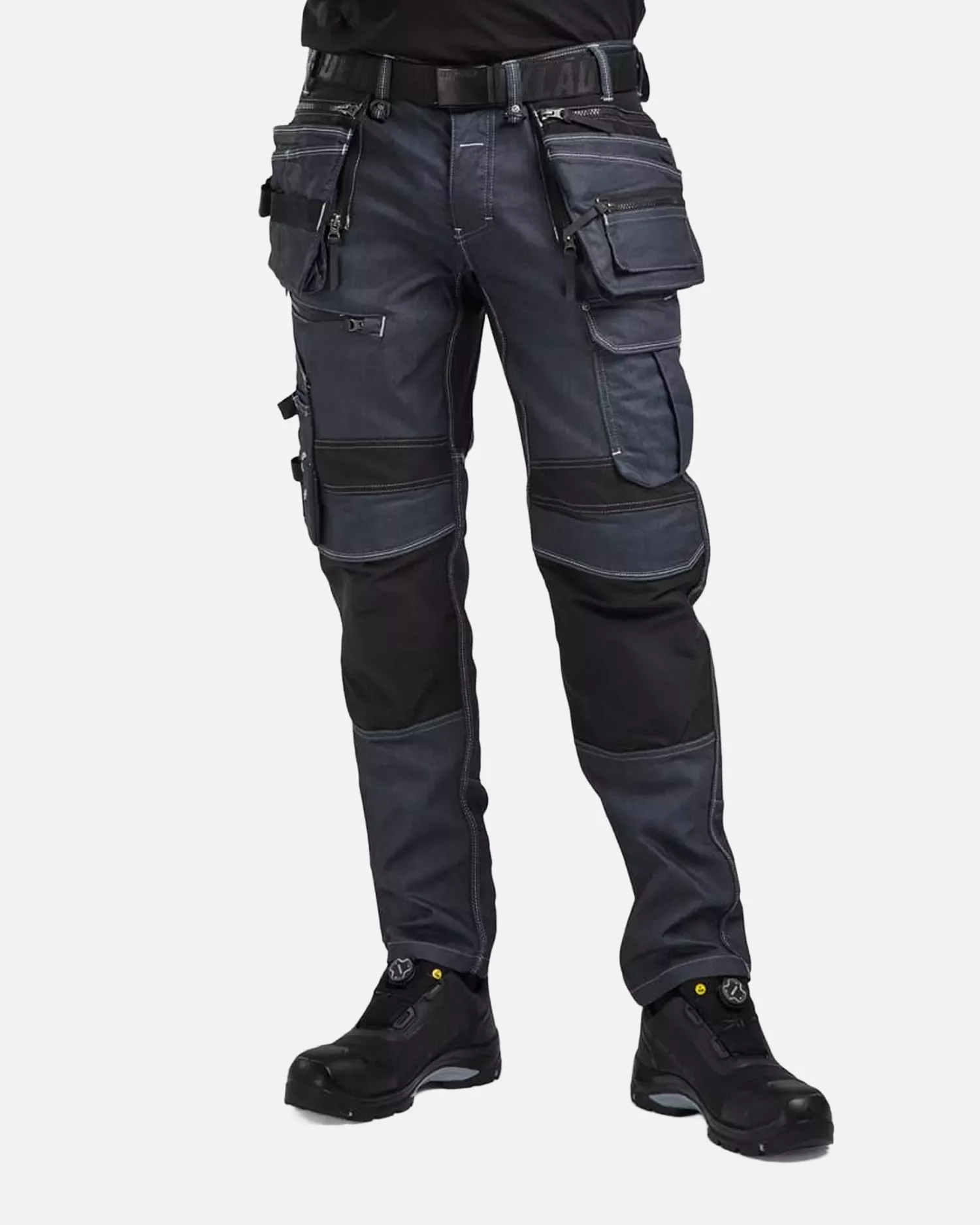 Blaklader 199011418999, X1900 Stretch Craftsman Work Trousers, Navy/Black, image 7