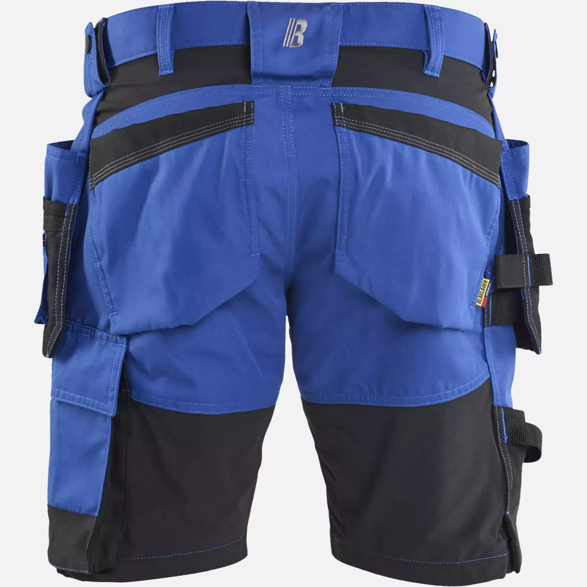 Blaklader 175218328599, Stretch Craftsman Shorts, Royal Blue/Black, image 4