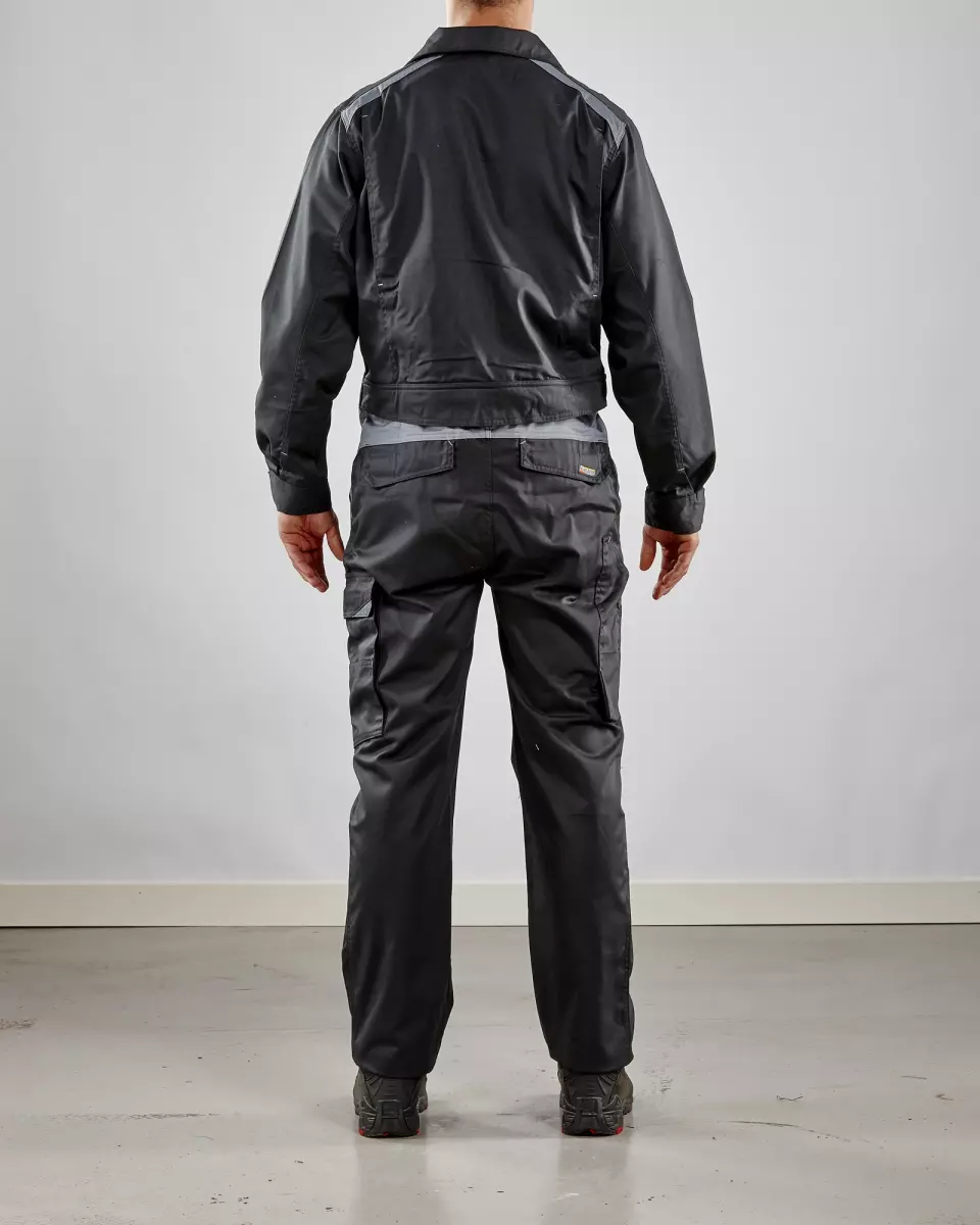 Blåkläder 605418009994, Industrial Coverall, Black/Grey, image 5, gallery thumbnail