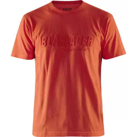 Blaklader 3D T-Shirt, Orange Red