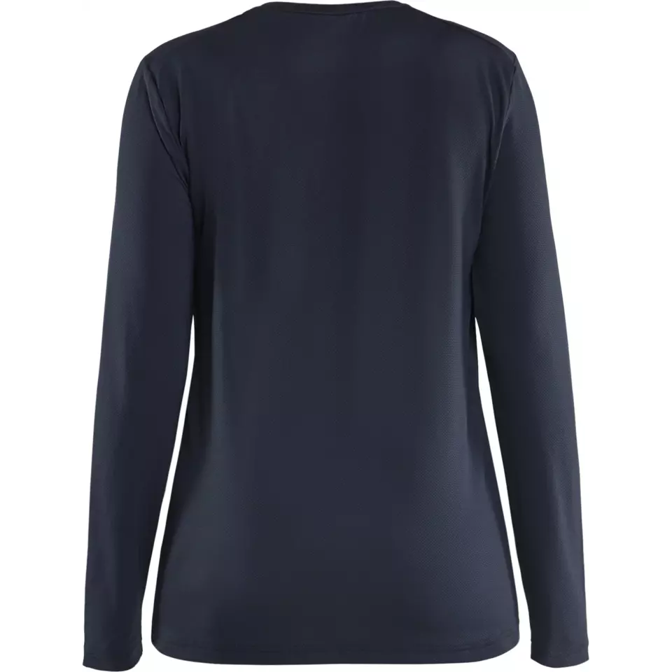 Blåkläder 342711268600, Women's Functional UV Protection Long Sleeve Shirt, Dark Navy Blue, image 4, gallery thumbnail