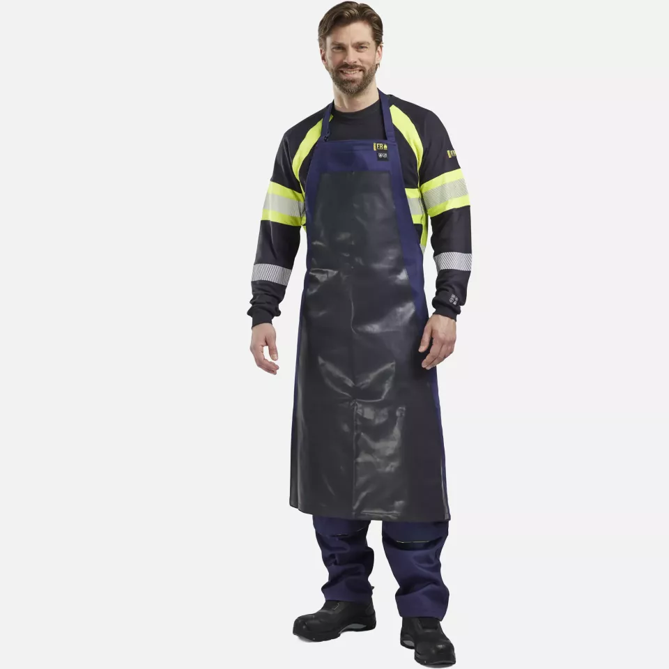 Blaklader 306115018900, Welding Apron, Navy Blue, image 2, gallery thumbnail