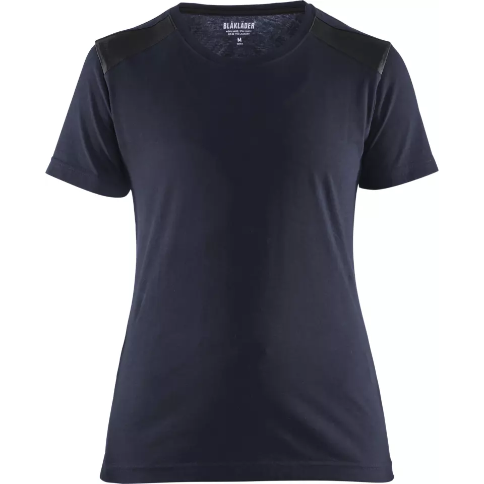 Blaklader 347910428699, Women's T-Shirt, Dark Navy/Black